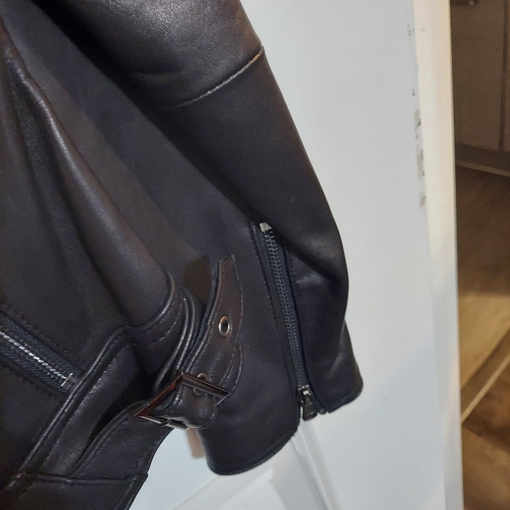 NWOT Black Wilsons Leather Jacket - Picture 6 of 16